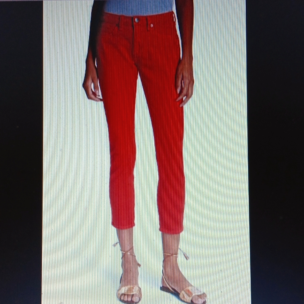 VERONICA BEARD JEANS..BROOKE CROP..SIZE 26